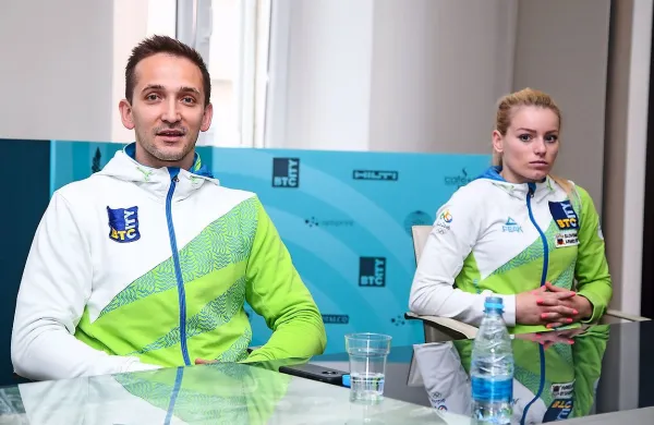 Slovenska aduta: Teja Belak in Sašo Bertoncelj