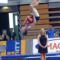 Zlato Bertonclju na konju z ročaji, bron Belakovi v preskoku (foto)