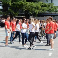 Tudi primorski maturanti odplesali četvorko, v Kopru je odpadla (video)