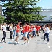 Tudi primorski maturanti odplesali četvorko, v Kopru je odpadla (video)