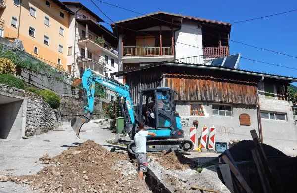 Včeraj so delavci Telekoma še popravljali napako.  