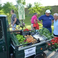 Vrhunec Praznika &scaron;pargljev s povorko kmečkih vozov (foto)