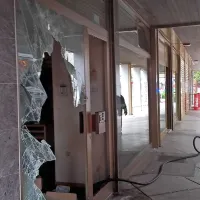 Požar v trgovini na Bernardinu