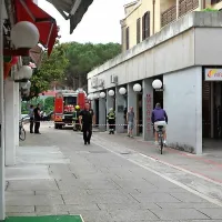 Požar v trgovini na Bernardinu