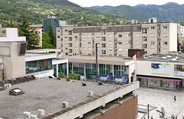 Ko je bil Bevkov trg &scaron;e travnik ...
