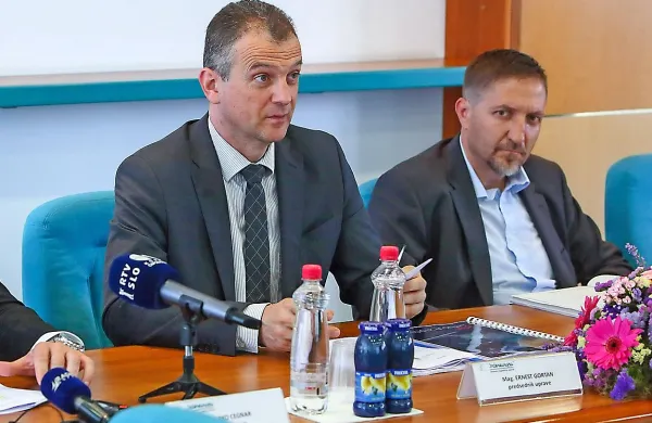 Ernest Gortan in Klemen Boštjančič