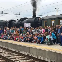 Na potepu z muzejskim vlakom