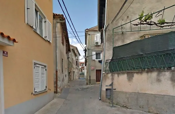 Zapora na Maru&scaron;ičevi ulici v Kopru