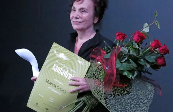 Miranda Caharija je prejela tantadruja za življenjsko delo. 