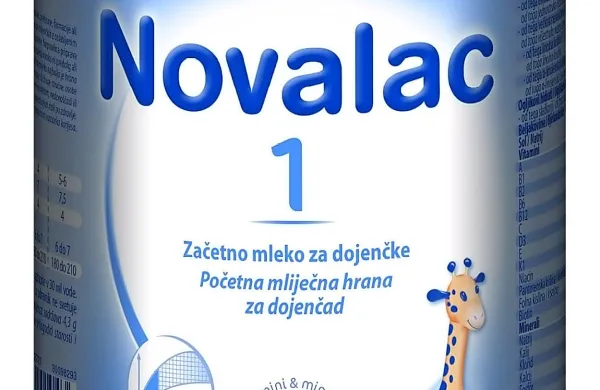 Odpoklic določenih pakiranj nadomestnega mleka za dojenčke Novalac