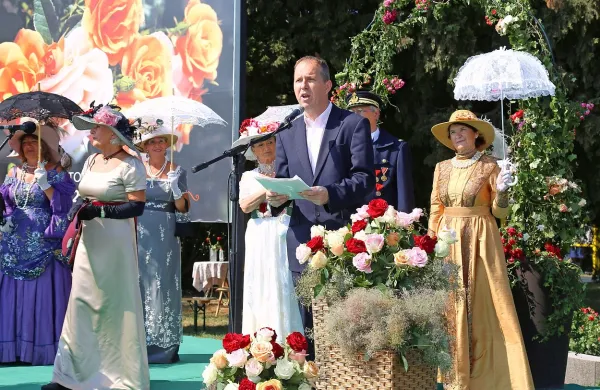 Uvodni pozdrav direktorja Turističnega združenja Portorož 
Igorja Novela.