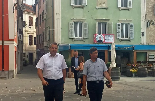 Minister Židan si je ogledal izolsko Argolino