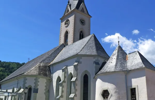 Cerkev v Gmündu.
