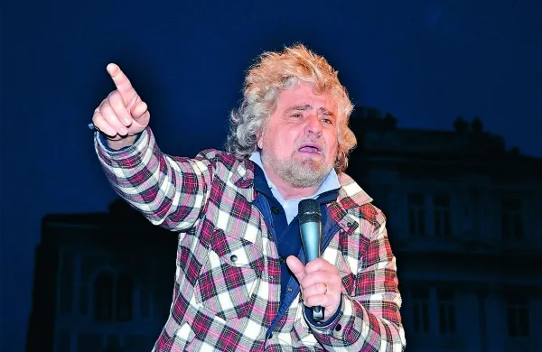 Kandidati gibanja komika Beppeja Grilla so v Palermu, 
Genovi, Veroni, Parmi, L'Aquili in Catanzaru končali na 
tretjem ali četrtem mestu, kažejo izidi vzporednih volitev, ki so 
jih objavile italijanske televizije.