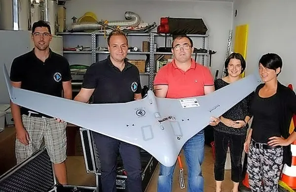 Brezpilotni letalnik ajdovske občine.