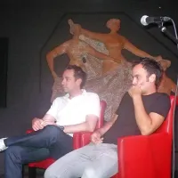 Mitja Šafar (levo) in Žiga Godina 
