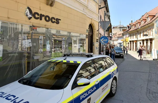 Trubarjeva ulica v Ljubljani, prizorišče tragičnega dogodka.