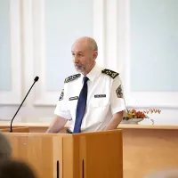 Ob dnevu policije so v Novi Gorici podelili &scaron;tevilna priznanja (foto)