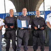 Praznovali v znamenju 50-letnice pomorske policije (foto)