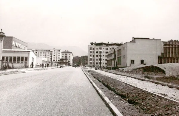  Leninova ulica v začetku 60. let.
