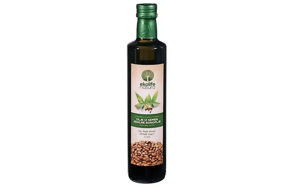 Podjetje Ekolife natura je iz prodaje odpoklicalo še drugo 
saržo ekološko hladno stiskanega olja iz semen jedilne 
konoplje 500 ml proizvajalca Sun&seed LTD iz Anglije.