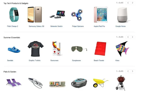 Evropska komisija je Google obtožila, da je svoji storitvi 
Google Shopping dajal preveč prednosti pri spletnem iskanju 
na škodo ostalih cen primerljivih storitev.