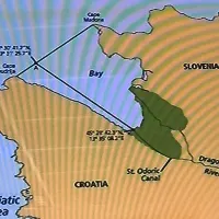Tako je arbitraža določila morsko mejo med Slovenijo in 
Hrvaško.