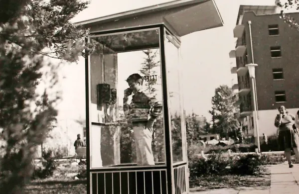 Telefon je bil luksuz