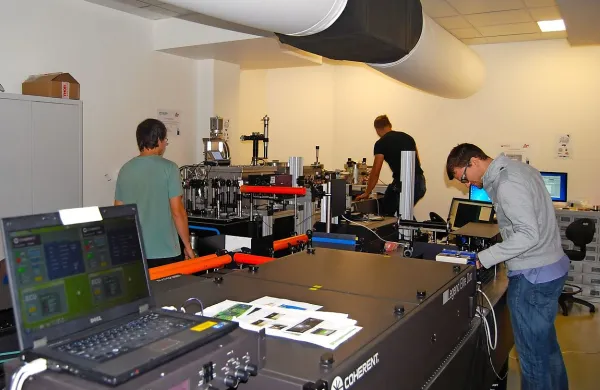 Del projekta Retina je tudi laboratorij za kvantno optiko Univerze v Novi Gorici.