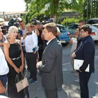 Cerar v Sečovljah z obmejnimi prebivalci