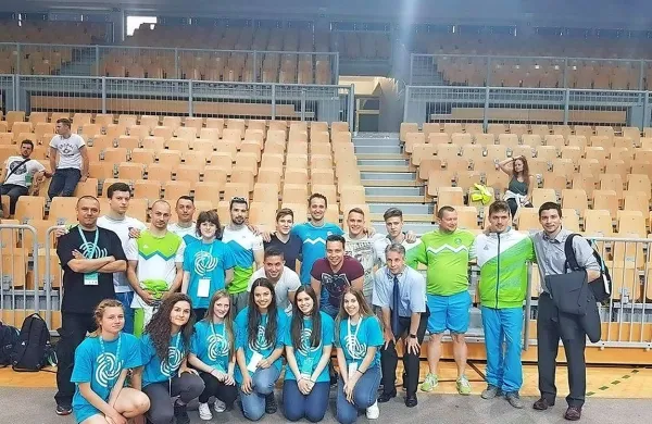 Prostovoljke Gimnastičnega društva Koper so se na svetovnem pokalu družile tudi  s slovenskimi gimnastičnimi asi, 
trenerji in sodniki.