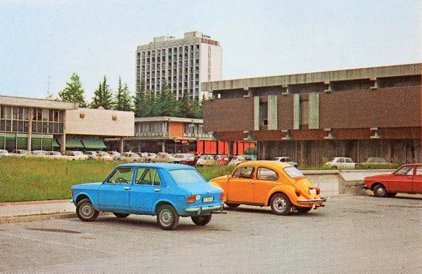 Fotografija iz 70-ih let, ko še ni bilo kulturnega doma ... 