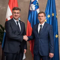Andrej Plenković in Miro Cerar