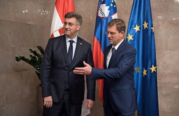Ljubljansko srečanje premierjev Hrvaške in Slovenije, Andreja Plenkovića in Mira Cerarja, je minilo brez dogovorov.