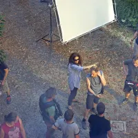 Od konca junija so kadre snemali na glasbenem konservatoriju v Trstu, pred dnevi pa so se preselil v Gorico, kjer 
so snemali v bližini reke Soče.