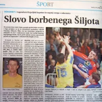 Po sezoni, ki je hrpeljskemu rokometnemu klubu Gold Club 
navrgla zgodovinsko uvrstitev v ligo prvakov, se je kapetan 
Damijan Šiškovič - Šiljo odločil za rokometno upokojitev.

