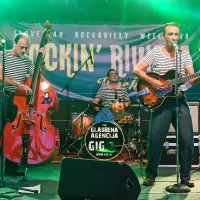 Z odra v Žusterni je tri dni odzvanjal specifični zvok zgodnjega rock'n'rolla. 