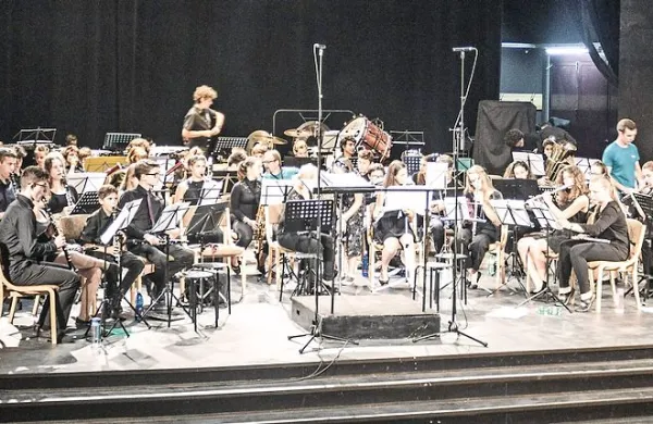 Orkestarkamp so udeleženci  zaokrožili z gala simfoničnim koncertom.