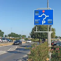 Digitalna tabla je pripravljena za vklop. Sistem štetja  prostih 
parkirnih mest naj bi začel delovati že ta teden.