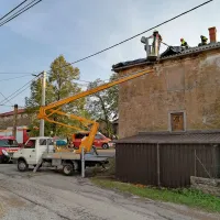 Na Bistri&scaron;kem kot mandarine debela toča