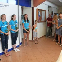 V Renčah sprejem za bronasti kotalkarici