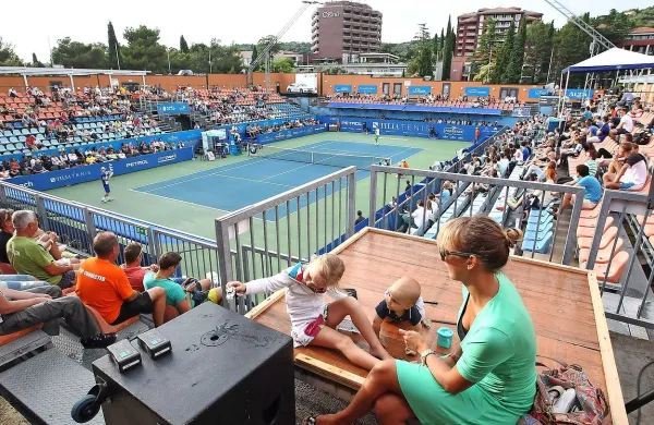 Prvi dan teniškega turnirja serije challenger v Portorožu 
Zavarovalnica Sava je uspeh kariere dosegel 18-letni Ptujčan 
Sven Lah.