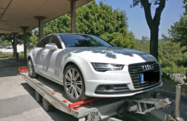Na&scaron;li ukradeni audi