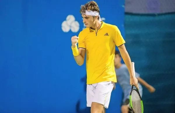 Stefanos Tsitsipas - eden najobetavnejših fantov iz nove  
teniške generacije
