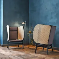 Oblikovalke iz švedskega studia Front so kolekcijo Hideut 
oblikovale leta 2015 za Gebrüder Thonet Vienna GmbH, 
podjetje z dolgo tradicijo in pojem za klasične stole.