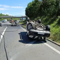 Gliser je zagorel na avtocesti