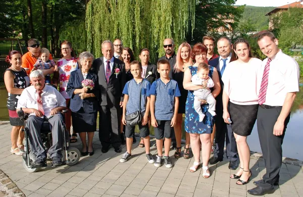 Diamantna poroka Doroteje in Marjana