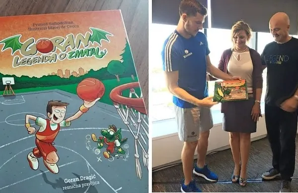 Prihod slikanice na police knjigarn je Dragić ponosno napovedal tudi na svojem instagram profilu.