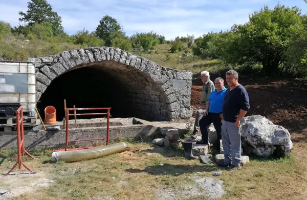 Vodno zajetje Bečun pri Markovščini so očistili in obnovili, 
prav tako  tudi njegovo okolico.