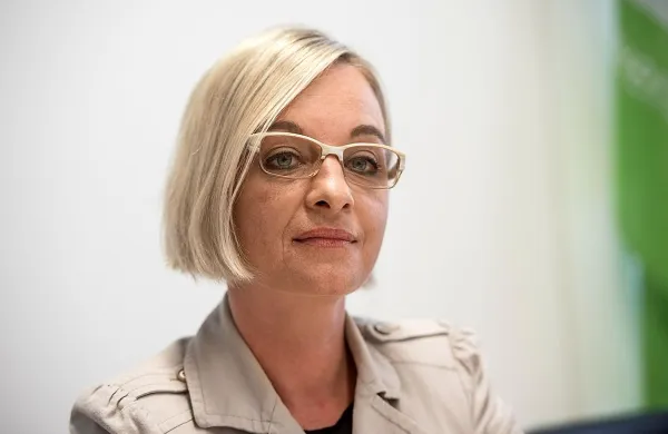 Suzana Lara Krause (SLS) je nov obraz med predsedniškimi 
kandidati.